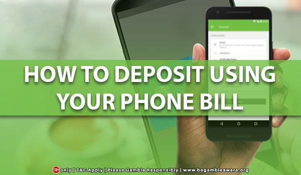 How to Deposit Using Your Phone Bill